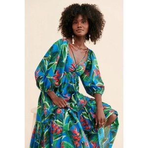 Farm Rio Dream Garden Dress, XS